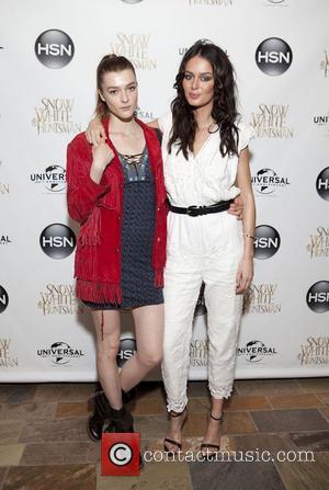 Zen Sevastyanova & Nicole Trunfio HSN Universal cocktail reception for 'Snow White & The Huntsman' held at the Tribeca Grand...