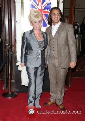 Barbara Windsor and Scott Mitchell VIVA Forever Spice Girls the Musical held at the Piccadilly Theatre- Arrivals London, England -...