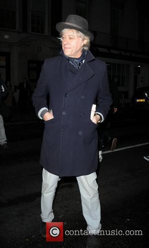 Sir Bob Geldof Stella McCartney store Christmas Lighting London, England - 29.11.11
