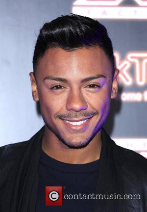 Marcus Collins X Factor contestants perform at TalkTalk's secret gig - photocall London, England - 30.11.11