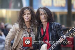 Steven Tyler, Joe Perry  Aerosmith performing live during the 'Today Show' concert series at the NBC Studios Rockerfeller Plaza...