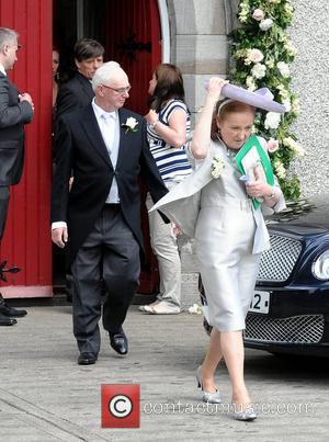 John Healy and Ann Healy, parents of Una Healy The Wedding of Una Healy and Ben Foden held at The...