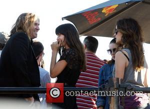 Val Kilmer, Savannah Welch and Rooney Mara on the set of 'Untitled Terrence Malick Project' at the Fun Fun Fun...