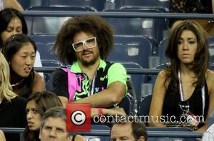 Redfoo of LMFAO  US Open 2012 Men's Match - Andy Murray vs Ivan Dodig held at USTA Billie Jean...