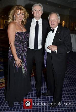 Maggie Hatch, Tony Hatch with Louis Walsh Variety Children's Charity Humanitarian Awards Gala Dinner at The Burlington Hotel Dublin, Ireland...