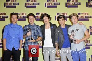 Louis Tomlinson, Liam Payne, Harry Styles, Zayn Malik and Niall Horan of One Direction  2012 MTV Video Music Awards,...