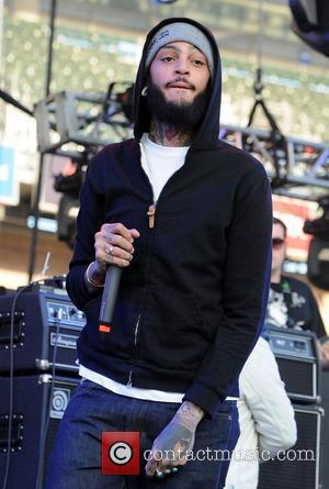 Travie McCoy of the Gym Class Heroes 102.7 KIIS FM's Wango Tango at The Home Depot Center - Show Carson,...