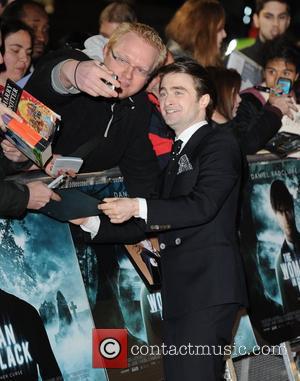 Daniel Radcliffe at the premiere of The woman in black at Royal Festival Hall, London, England- 24.01.12
