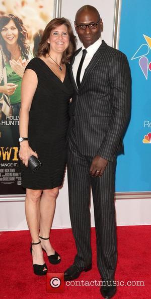 Lance Reddick,  at the New York premiere of 'Won't Back Down' at the Ziegfeld Theater. New York City, USA...