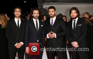 Santiago Cabrera, Tom Burke, Luke Pasqualino, Howard Charles and The Musketeers