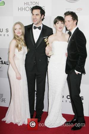 Amanda Seyfried, Sacha Baron Cohen, Anne Hathaway and Eddy Redmayne - NBC Universal's 70th Annual Golden Globe Awards After Party...