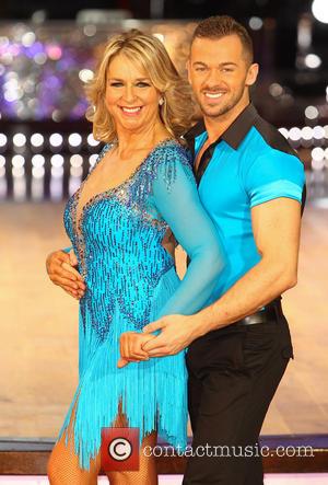 Fern Britton and Artem Cingvintsev - Strictly Come Dancing Tour photocall Birmingham United Kingdom Thursday 17th January 2013