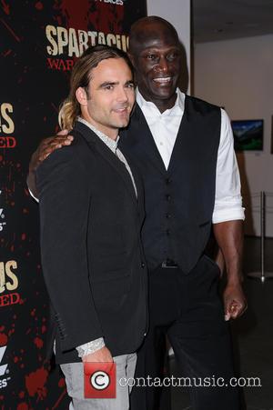 Dustin Clare and Peter Mensah - Spartacus: War Of The Damned New York City USA Thursday 24th January 2013