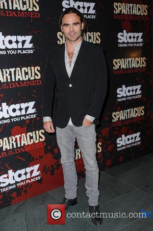 Dustin Clare - Spartacus: War Of The Damned New York City USA Thursday 24th January 2013
