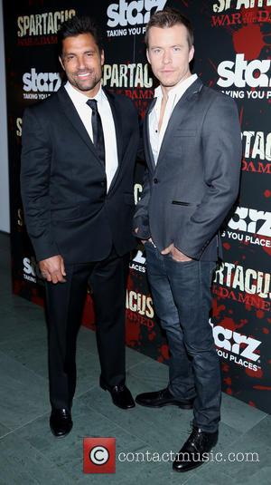 Manu Bennett and Todd Lasance - Spartacus: War Of The Damned New York United States Thursday 24th January 2013