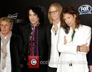Roger Daltrey, Paul Stanley, Tom Hamilton and Steven Tyler - 'Raise Your Voice' Benefit at Beverly Hills Hotel Beverly Hills...