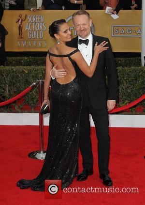 Jared Harris and Allegra Riggio - 19th Annual Screen Actors Guild (SAG) Awards - Arrivals Los Angeles California USA Sunday...