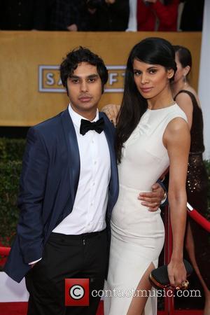 Kunal Nayyar (l) and Neha Kapur - 19th Annual Screen Actors Guild (SAG) Awards held at the Shrine Auditorium -...