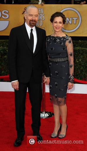 Bryan Cranston and Robin Dearden - SAG Awards Arrivals Los Angeles California United States Sunday 27th January 2013