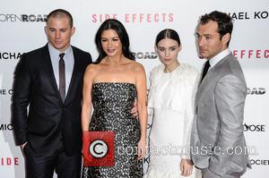 Channing Tatum, Catherine Zeta-Jones, Rooney Mara and Jude Law - New York Premiere of 'Side Effects' New York City NY...