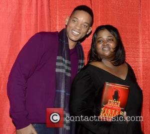 Will Smith and Sister Souljah aka Lisa Williamson - Sister Souljah And Will Smith Philadelphia Pennsylvania  United States Saturday...