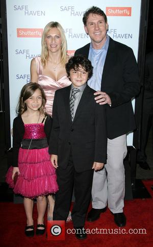 Nicholas Sparks, Mimi Kirkland and Noah Lomax - Premiere Of Relativity Media's 'Safe Haven' held at TCL Chinese Theatre -...