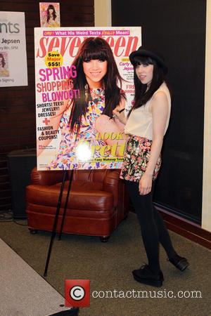 Carly Rae Jepsen - Carly Rae Jepsen signs copies of her...
