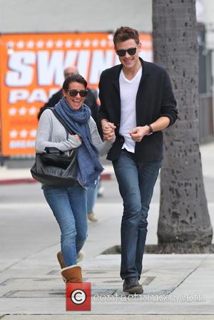 Lea Michele - EXCLUSIVE Lea Michele and boyfriend Cory Monteith...