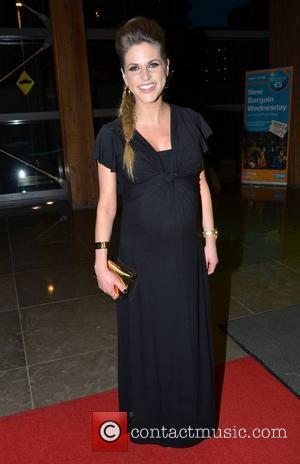 Amy Huberman - Guests leave the Gibson Hotel Dublin Ireland Saturday 9th February 2013