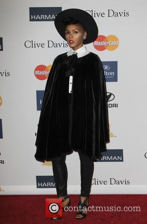 Janelle Monae - Clive Davis 2013 Pre-Grammy Gala