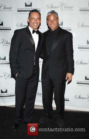 Daniel McSwiney and Greg Louganis - 19th Annual Steve Chase Humanitarian Awards Palm Springs California United States Saturday 9th February...