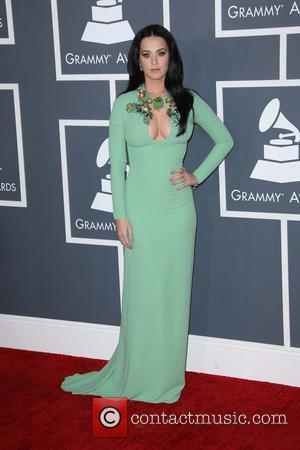 Katy Perry - 55th Annual GRAMMY Awards at Staples Center - Arrivals at Grammy Awards, Staples Center - Los Angeles,...