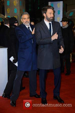 George Clooney and Ben Affleck - Bafta Arrivals at British Academy Film Awards - London, United Kingdom - Sunday 10th...