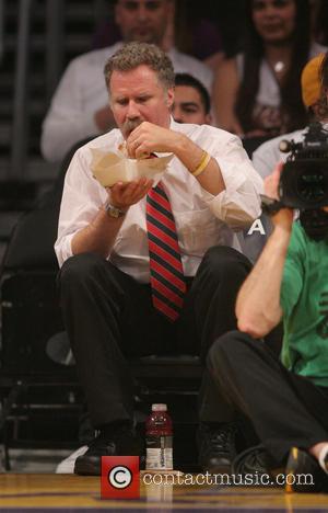 Will Ferrell - Celebrities watch the LA Lakers vs. Phoenix...