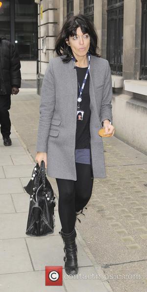 Claudia Winkleman - Celebrities leaving BBC Radio 2 - London, United Kingdom - Wednesday 13th February 2013