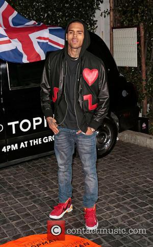Chris Brown - Topshop Topman LA opening party