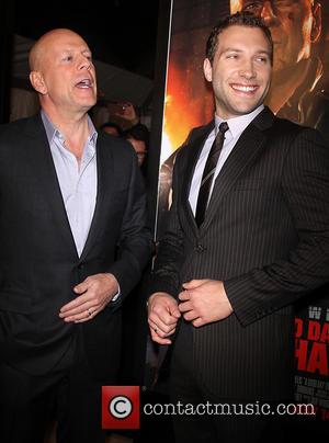 Bruce Willis and Jai Courtney - A Good Day To Die Hard Celebration at Good Morning America - New York...