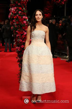 Jessica Brown Findlay - A New York Winter's Tale premiere held at Odeon Kensington - Arrivals - London, United Kingdom...