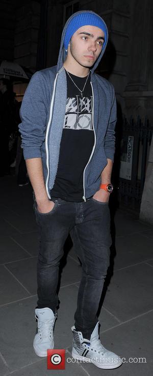 Nathan Sykes - LFW Somerset House - Outside Arrivals