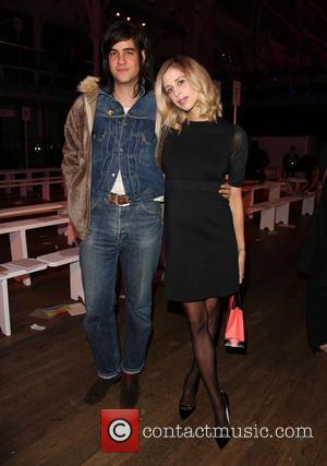 Peaches Geldof - LFW Matthew Williamson front row