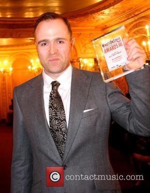 James Fleet - Whatsonstage.com Awards 2013 at the Palace Theatre - Inside at Palace Theatre - London, United Kingdom -...