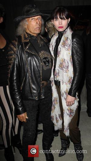 Delphine Chaneac and Guest - Mathieu Bitton Exhibition - Beverly Hills, California, United States - Monday 18th February 2013