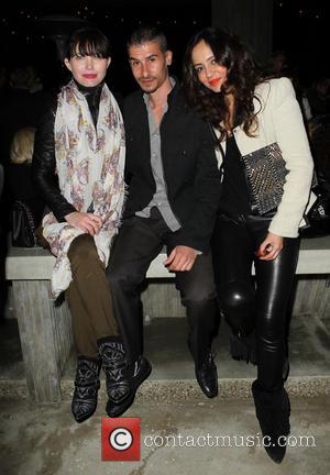 Delphine Chaneac and Guests - Mathieu Bitton Exhibition - Beverly Hills, California, United States - Monday 18th February 2013