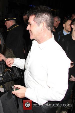 Simon Cowell - Sony music aftershow at the Arts Club