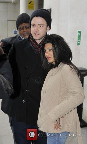 Justin Timberlake - Justin Timberlake outside the BBC Radio 1...