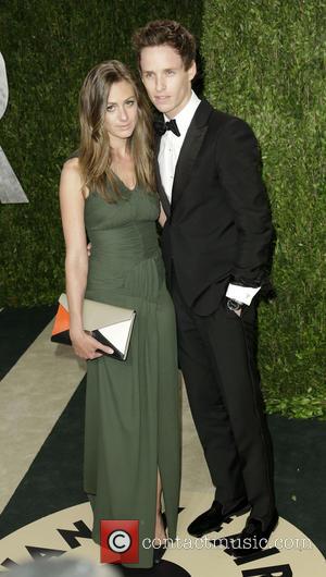 Eddie Redmayne (R), Hannah Bagshawe and Hanna Bagshawe - 2013 Vanity Fair Oscar Party at Sunset Tower - Arrivals -...