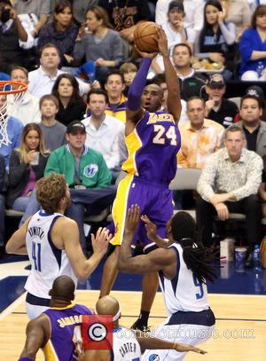 Kobe Bryant - L.A. Lakers at the Dallas Mavericks
