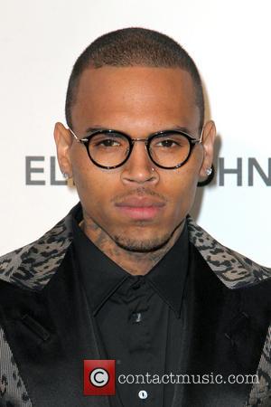 Chris Brown - Elton John Oscar Party