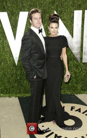 Armie Hammer and Elizabeth Chambers - 2013 Vanity Fair Oscar Party at Sunset Tower - Arrivals - West Hollywood, California,...