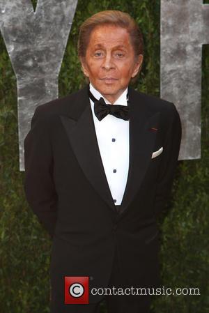 Valentino - 2013 Vanity Fair Oscar Party at Sunset Tower - Arrivals - West Hollywood, California, United States - Sunday...